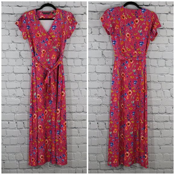 Women's Timeless Petite Short-Sleeve Maxi Dress - Picture 2 of 3
